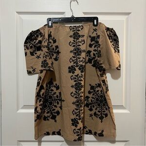 SOLD!!! VINTAGE MAMO Off The Shoulder Top